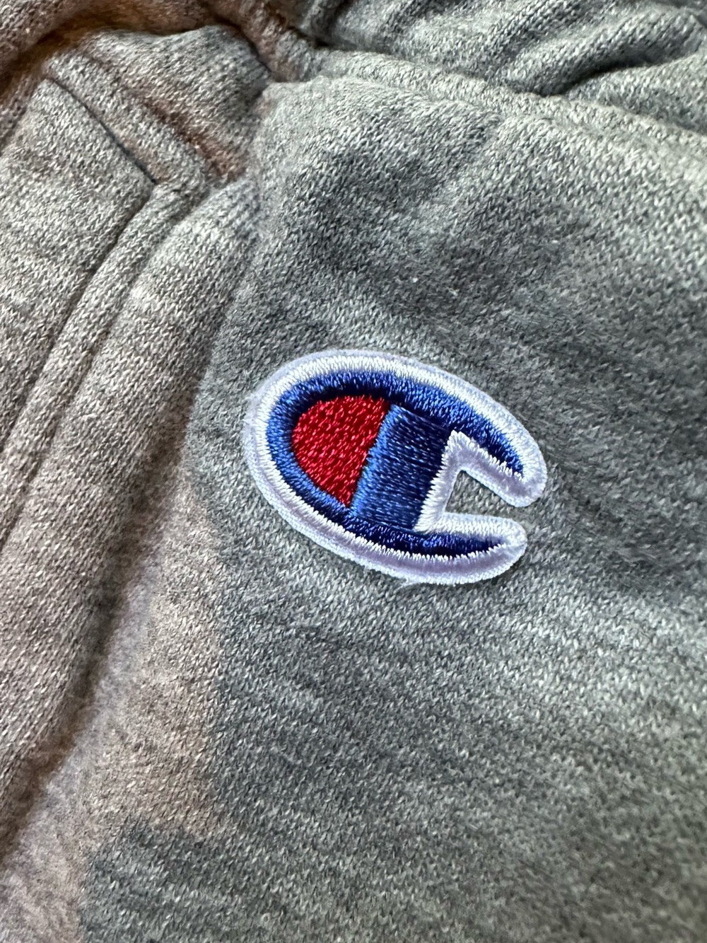 Champion IU Indiana University Logo Gray Joggers / Sweatpants XL - Picture 4 of 9